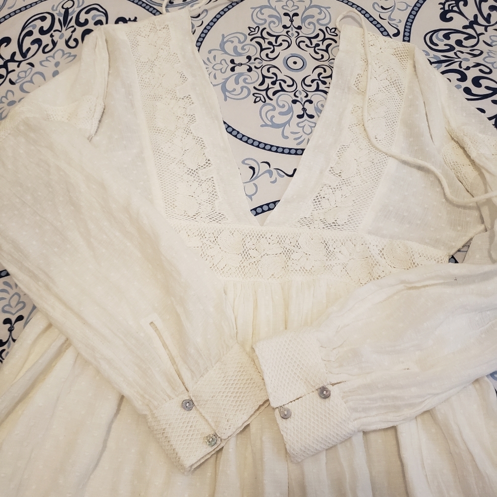 Free People White Dress